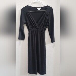 maternity  Motherhood black dress size small
